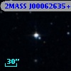 2MASS J00062635+2751241