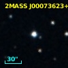 2MASS J00073623+2805478