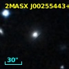 2MASX J00255443+2543254