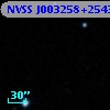 NVSS J003258+254346