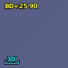 BD+25    90