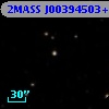2MASS J00394503+2514254