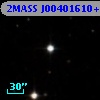 2MASS J00401610+2557141