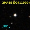 2MASS J00411920+2510010
