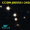 CCDM J00555+2456A