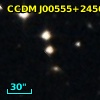 CCDM J00555+2456B