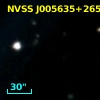 NVSS J005635+265803