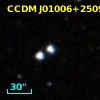 CCDM J01006+2509A