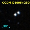 CCDM J01006+2509B