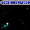 87GB 005730.6+260748