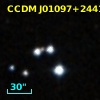 CCDM J01097+2441A