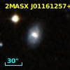 2MASX J01161257+2511299