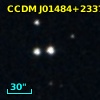 CCDM J01484+2337A