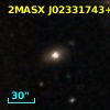 2MASX J02331743+2026288