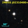 2MASS J02310480+2103281