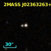 2MASS J02363263+2049136