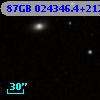 87GB 024346.4+212159