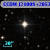 CCDM J21008+2057AB