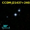 CCDM J21437+2403A