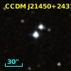CCDM J21450+2431A
