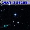 2MASS J21362958+2346001