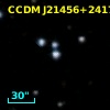 CCDM J21456+2417A
