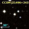 CCDM J21496+2431A