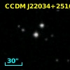 CCDM J22034+2516A