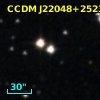 CCDM J22048+2523A
