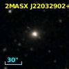2MASX J22032902+2634272