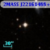 2MASS J22161488+2753170