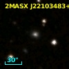 2MASX J22103483+2643215