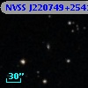 NVSS J220749+254115