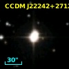 CCDM J22242+2712B