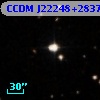 CCDM J22248+2837B