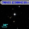 2MASS J23004218+2933130