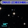 2MASS J23033466+2956064