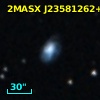 2MASX J23581262+2827512