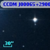 CCDM J00065+2900B