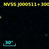 NVSS J000511+300924
