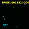 NVSS J001152+304457