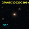 2MASX J00200295+2844588