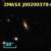 2MASX J00200378+3013038
