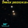2MASX J00202418+2910224