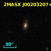 2MASX J00203207+3003013