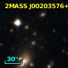 2MASS J00203576+2840224
