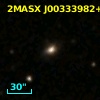 2MASX J00333982+3028564