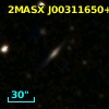 2MASX J00311650+3019469