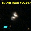 NAME IRAS F00267+3016 NW