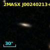 2MASX J00240213+3004408